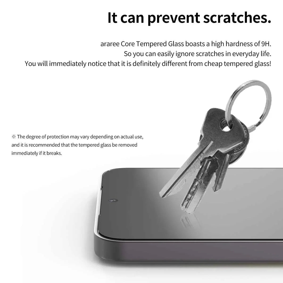 Galaxy S24 Araree Core Glass Screen Protector - Privacy Galaxy S24 Araree Core Glass Screen Protector - Privacy